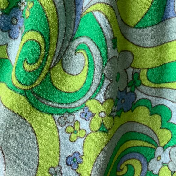 Wild Fable Terry Cloth Romper Floral Short Outfit Bow Front Keyhole Halter Tie S - Picture 7 of 12